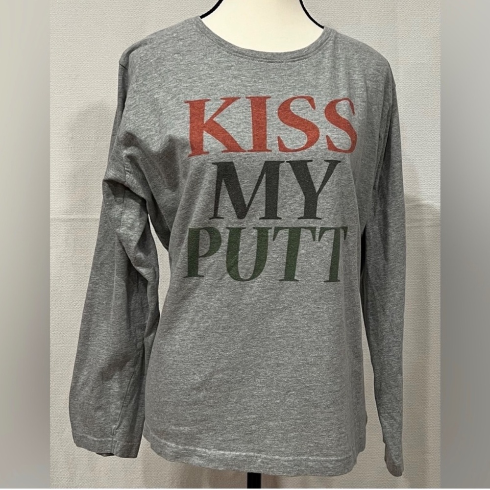 Unknown Brand Kiss My Putt Long Sleeve T-Shirt XL‎
